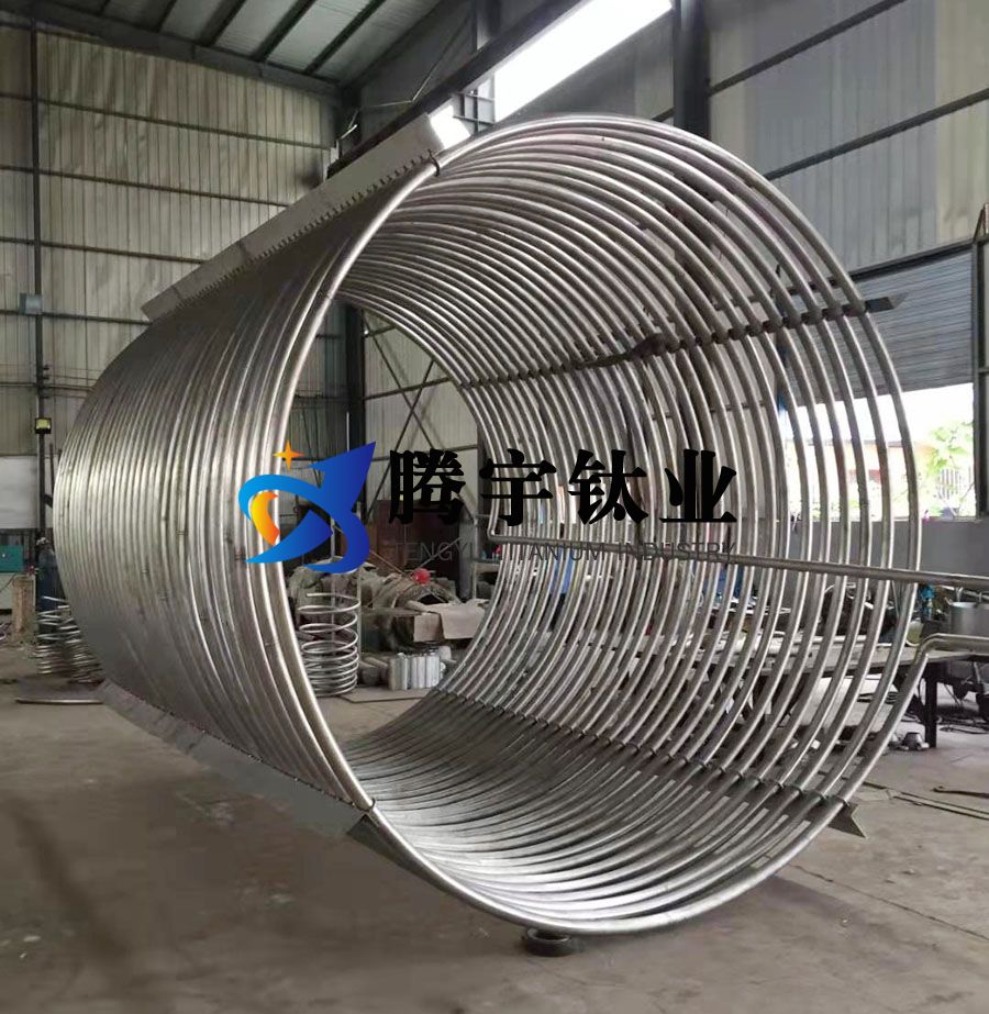 新型鈦盤管裝置的研制及試用結果分析 新型鈦盤管裝置的研制及試用結果分析